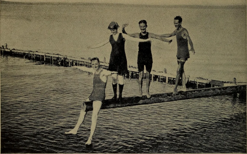 An illustration from The cruise of the Hippocampus, 1922, leaf 143