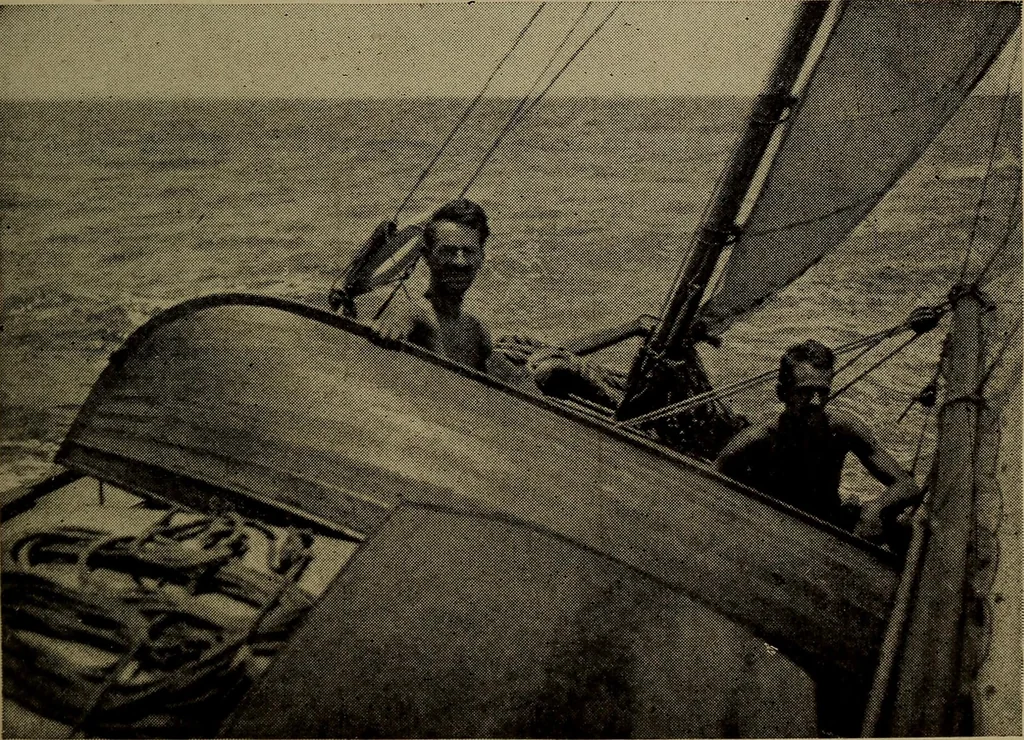 An illustration from The cruise of the Hippocampus, 1922, leaf 176