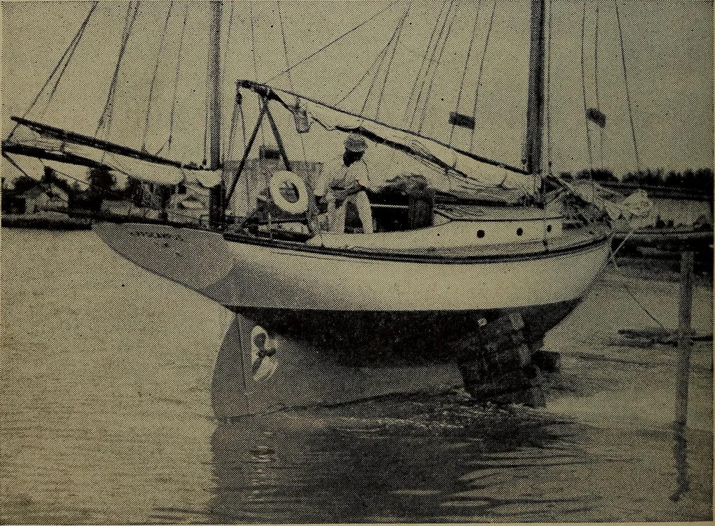 An illustration from The cruise of the Hippocampus, 1922, leaf 211