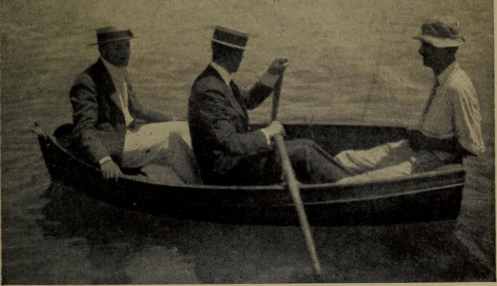 An illustration from The cruise of the Hippocampus, 1922, leaf 228