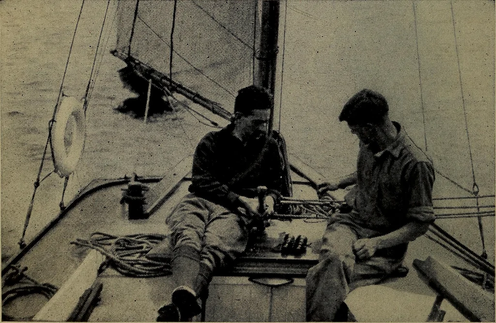 An illustration from The cruise of the Hippocampus, 1922, leaf 37