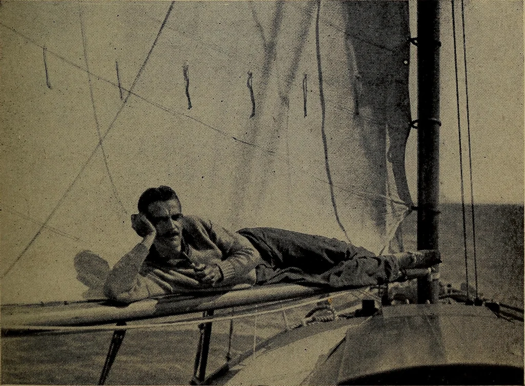 An illustration from The cruise of the Hippocampus, 1922, leaf 54