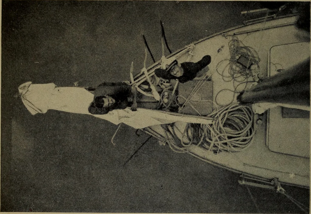 An illustration from The cruise of the Hippocampus, 1922, leaf 55