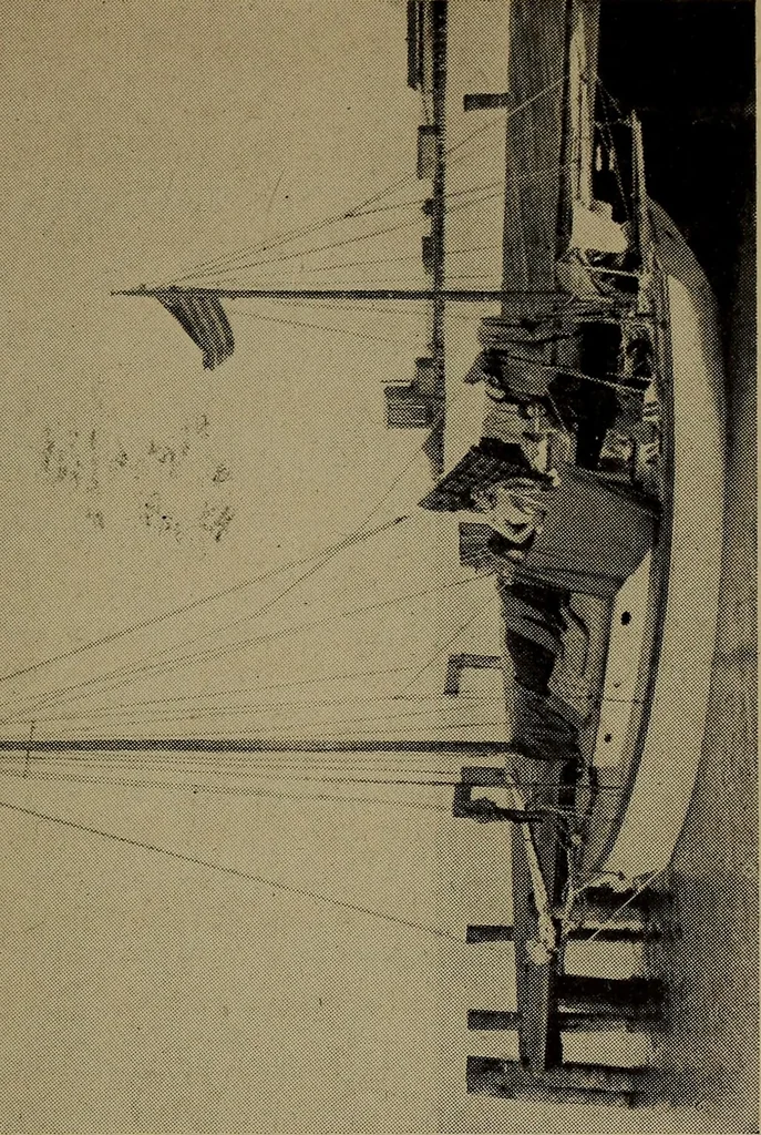 An illustration from The cruise of the Hippocampus, 1922, leaf 88