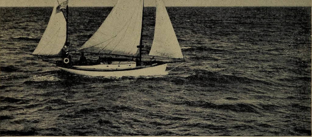 An illustration from The cruise of the Hippocampus, 1922, leaf 89