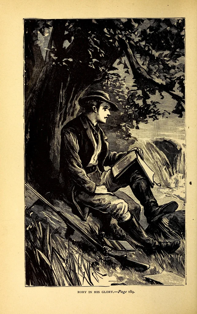 An illustration from The cruise of the Snowbird; a story of Arctic adventure, 1884, leaf 214