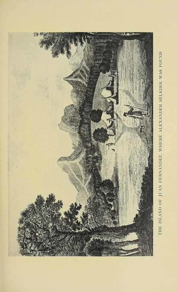 An illustration from A cruising voyage round the world, 1928, leaf 155