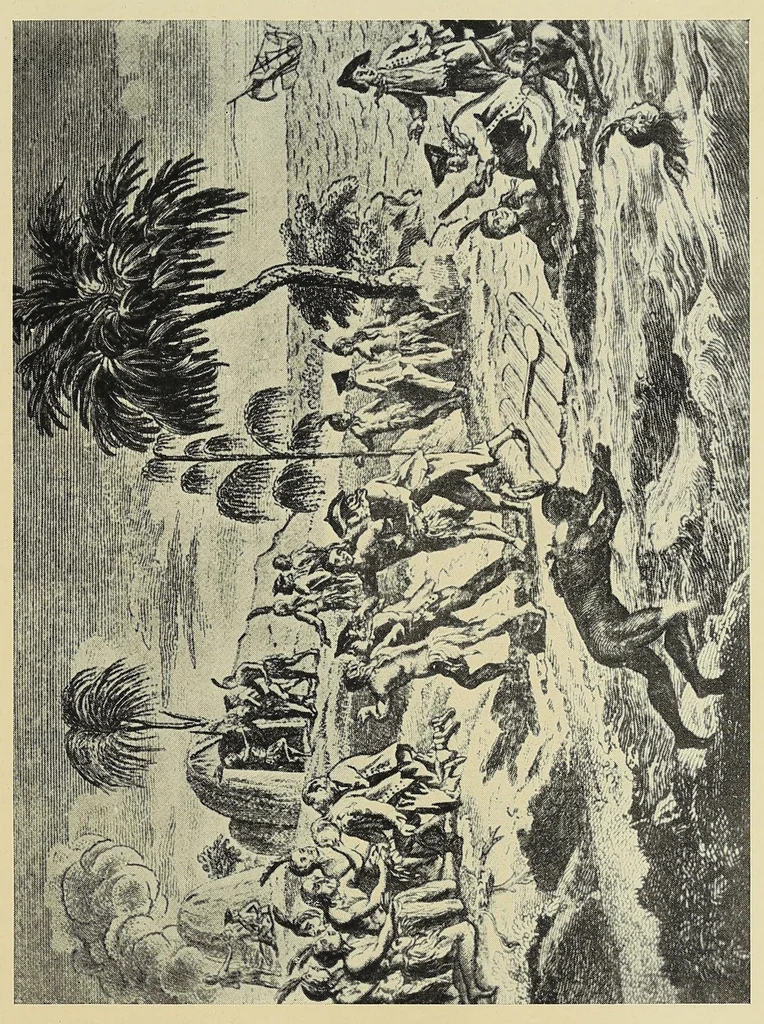 An illustration from A cruising voyage round the world, 1928, leaf 273