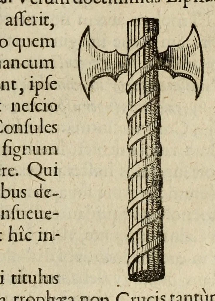 An illustration from Crux triumphans et gloriosa, libris sex : ad sacrae et profanae historiae lucem, et Christianae pietatis augmentum vtilissimis, 1617, leaf 513