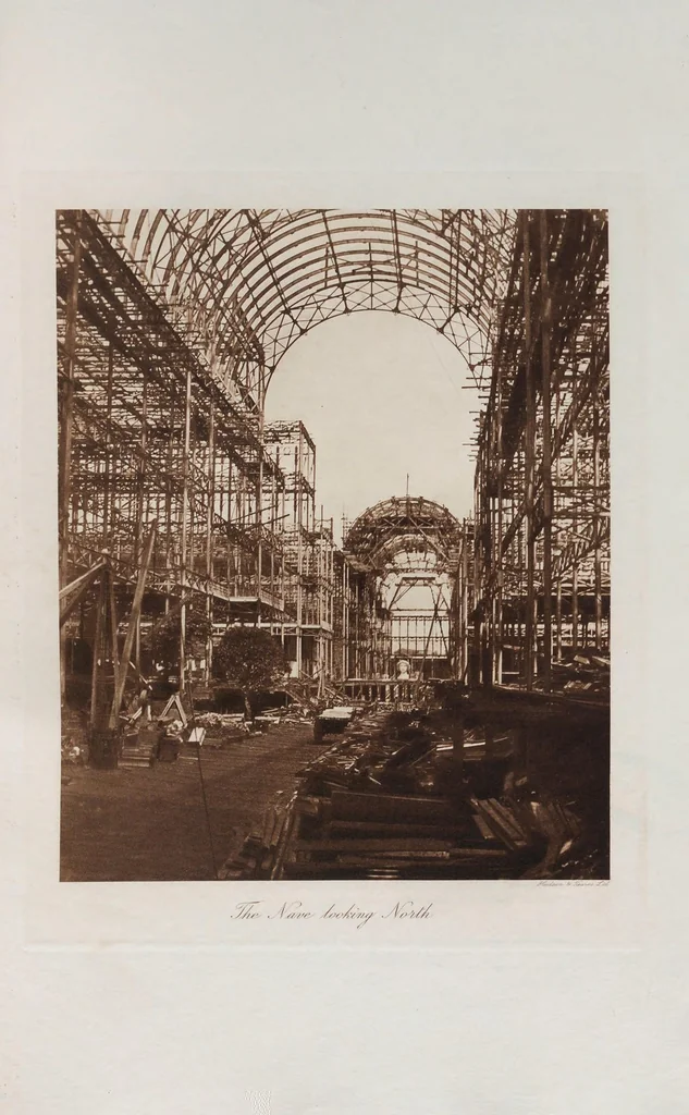 An illustration from The Crystal Palace, Sydenham, to be sold by auction : pursuant to an order of the High Court of Justice, Chancery Division, with the approbation of the judge, on Tuesday 28th day of November, 1911, at the Estate Room, 20, Hanover Square, London ... by Howard Frank, of Messrs. Knight, Frank & Rutley, acting in conjunction with John Roy Lancaster, of Messrs. Horne & Co., the persons appointed by the judge, 1911, leaf 13