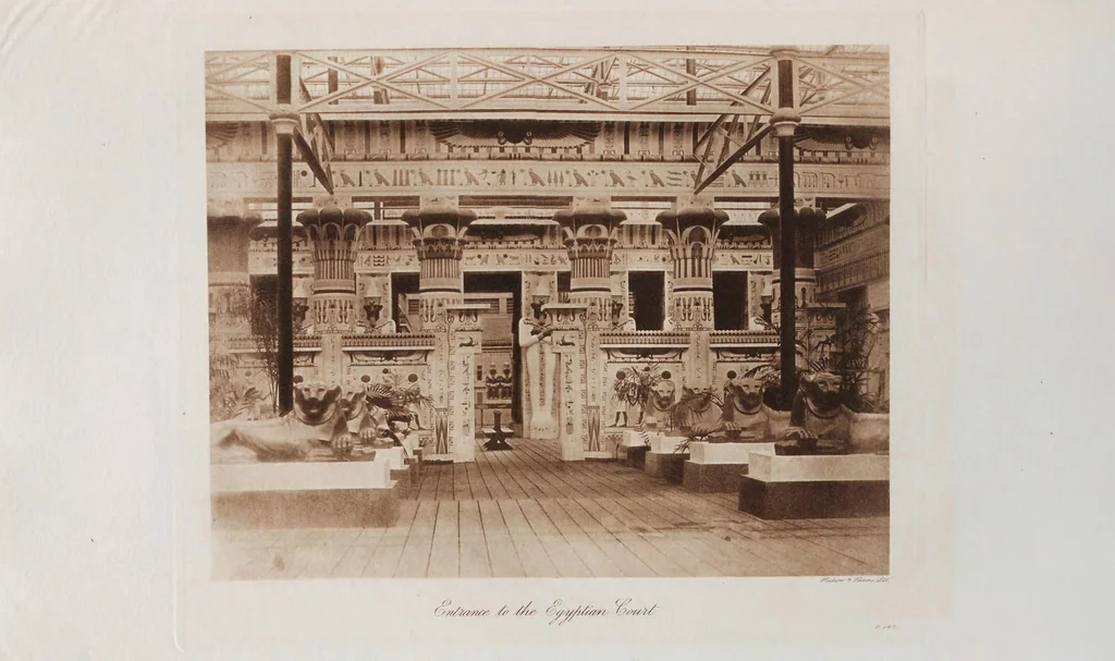 An illustration from The Crystal Palace, Sydenham, to be sold by auction : pursuant to an order of the High Court of Justice, Chancery Division, with the approbation of the judge, on Tuesday 28th day of November, 1911, at the Estate Room, 20, Hanover Square, London ... by Howard Frank, of Messrs. Knight, Frank & Rutley, acting in conjunction with John Roy Lancaster, of Messrs. Horne & Co., the persons appointed by the judge, 1911, leaf 61