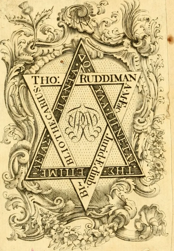 An illustration from C. Suetonius Tranquillus ex recensione Joannis Georgii Graevii ... : accedunt notae selectiores aliorum, 1708, leaf 1