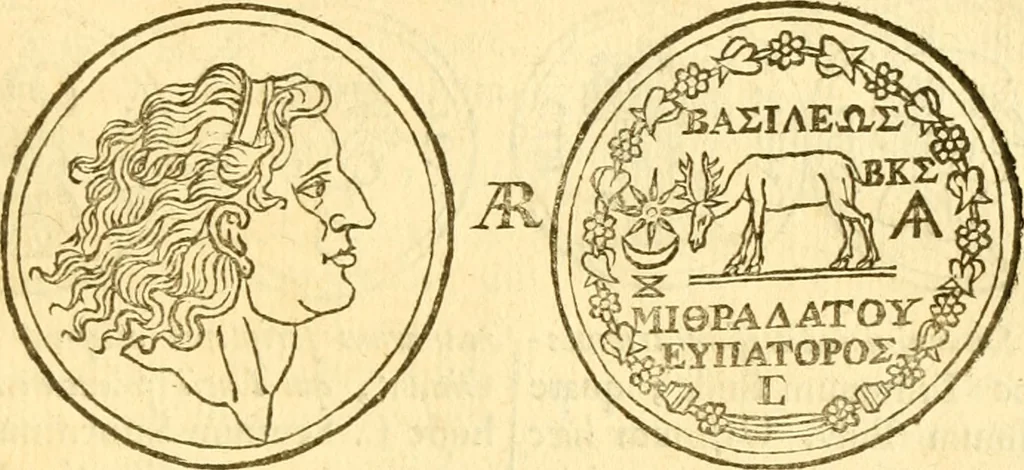 An illustration from C. Suetonius Tranquillus ex recensione Joannis Georgii Graevii ... : accedunt notae selectiores aliorum, 1708, leaf 1102