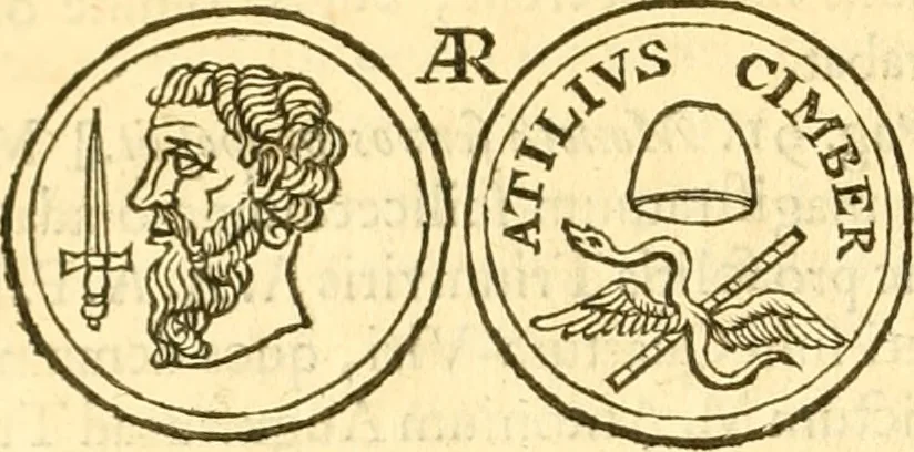 An illustration from C. Suetonius Tranquillus ex recensione Joannis Georgii Graevii ... : accedunt notae selectiores aliorum, 1708, leaf 1109