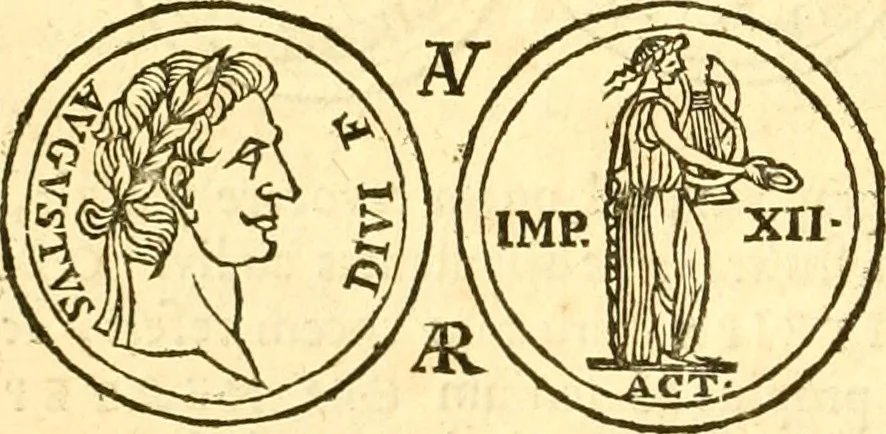 An illustration from C. Suetonius Tranquillus ex recensione Joannis Georgii Graevii ... : accedunt notae selectiores aliorum, 1708, leaf 1115
