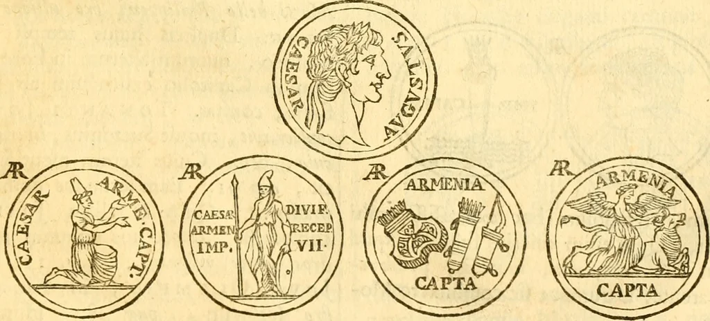 An illustration from C. Suetonius Tranquillus ex recensione Joannis Georgii Graevii ... : accedunt notae selectiores aliorum, 1708, leaf 1116