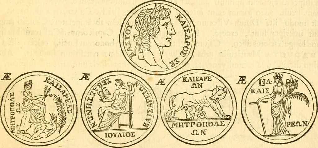 An illustration from C. Suetonius Tranquillus ex recensione Joannis Georgii Graevii ... : accedunt notae selectiores aliorum, 1708, leaf 1120