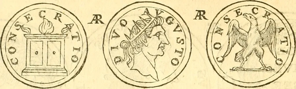 An illustration from C. Suetonius Tranquillus ex recensione Joannis Georgii Graevii ... : accedunt notae selectiores aliorum, 1708, leaf 1125