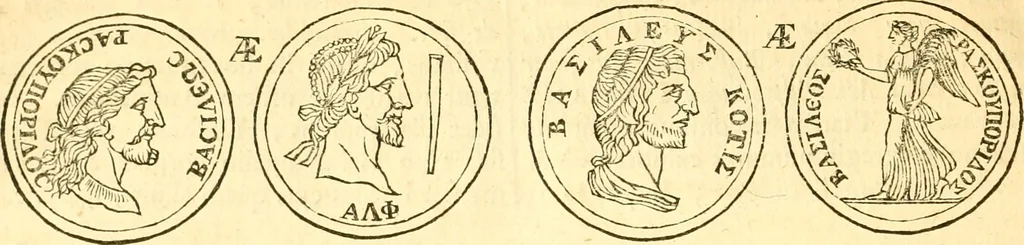 An illustration from C. Suetonius Tranquillus ex recensione Joannis Georgii Graevii ... : accedunt notae selectiores aliorum, 1708, leaf 1127