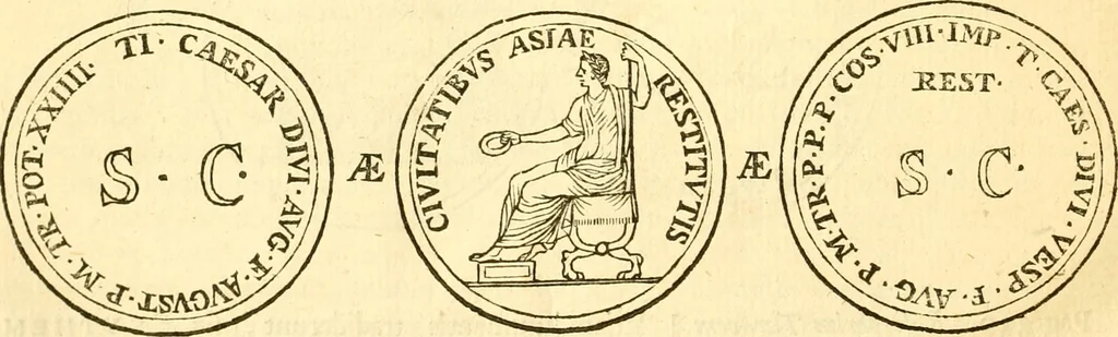 An illustration from C. Suetonius Tranquillus ex recensione Joannis Georgii Graevii ... : accedunt notae selectiores aliorum, 1708, leaf 1127