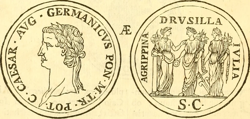 An illustration from C. Suetonius Tranquillus ex recensione Joannis Georgii Graevii ... : accedunt notae selectiores aliorum, 1708, leaf 1131