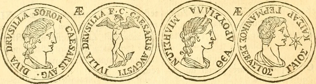 An illustration from C. Suetonius Tranquillus ex recensione Joannis Georgii Graevii ... : accedunt notae selectiores aliorum, 1708, leaf 1133