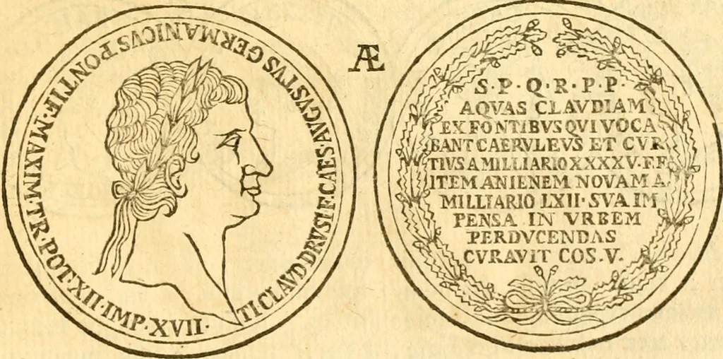 An illustration from C. Suetonius Tranquillus ex recensione Joannis Georgii Graevii ... : accedunt notae selectiores aliorum, 1708, leaf 1138