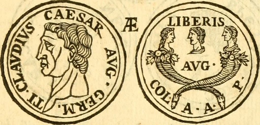 An illustration from C. Suetonius Tranquillus ex recensione Joannis Georgii Graevii ... : accedunt notae selectiores aliorum, 1708, leaf 1140