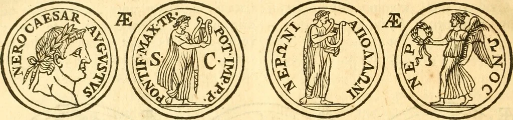 An illustration from C. Suetonius Tranquillus ex recensione Joannis Georgii Graevii ... : accedunt notae selectiores aliorum, 1708, leaf 1147