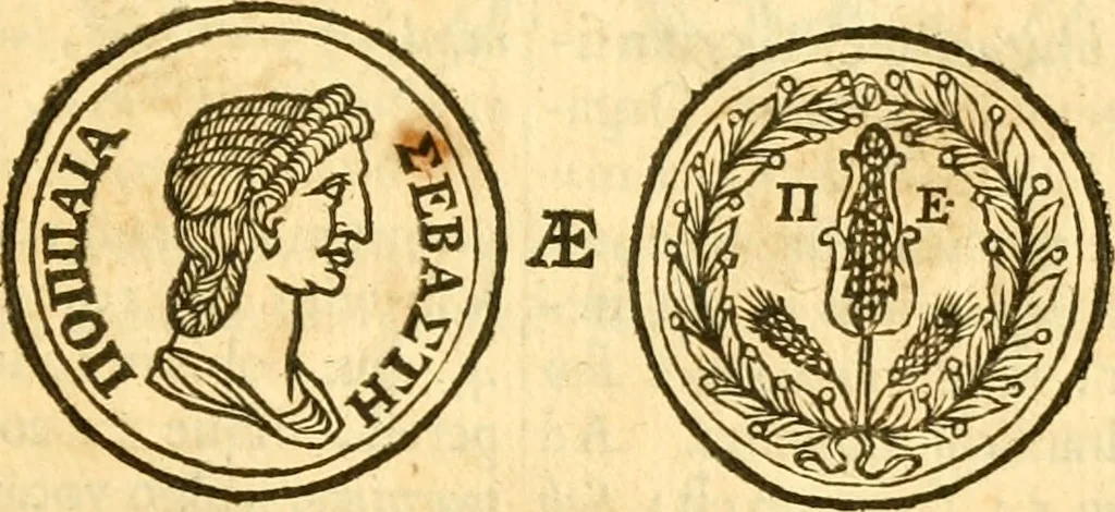 An illustration from C. Suetonius Tranquillus ex recensione Joannis Georgii Graevii ... : accedunt notae selectiores aliorum, 1708, leaf 1148