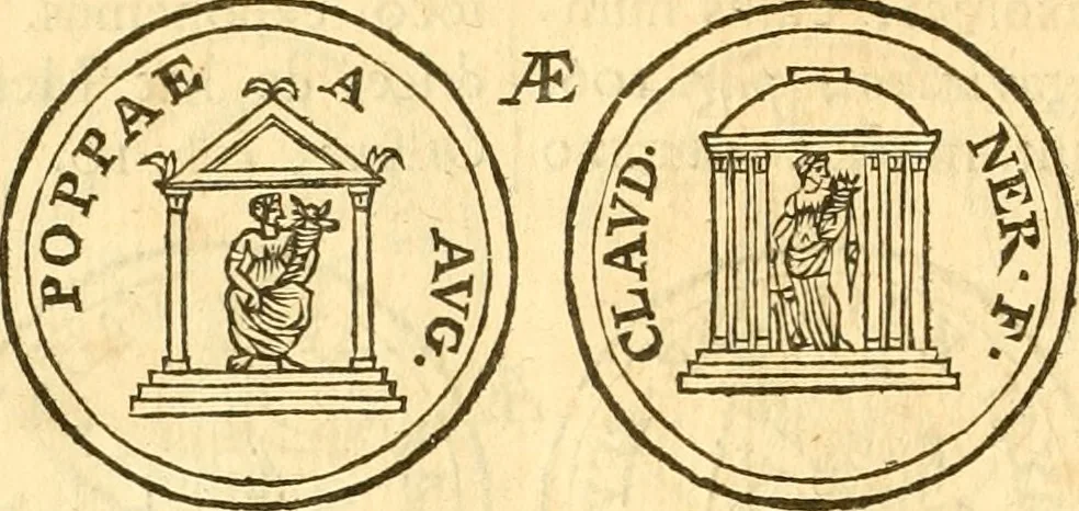 An illustration from C. Suetonius Tranquillus ex recensione Joannis Georgii Graevii ... : accedunt notae selectiores aliorum, 1708, leaf 1149