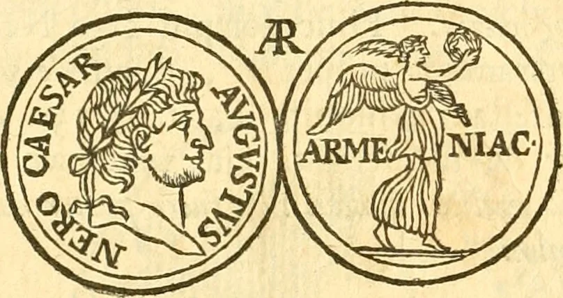 An illustration from C. Suetonius Tranquillus ex recensione Joannis Georgii Graevii ... : accedunt notae selectiores aliorum, 1708, leaf 1149