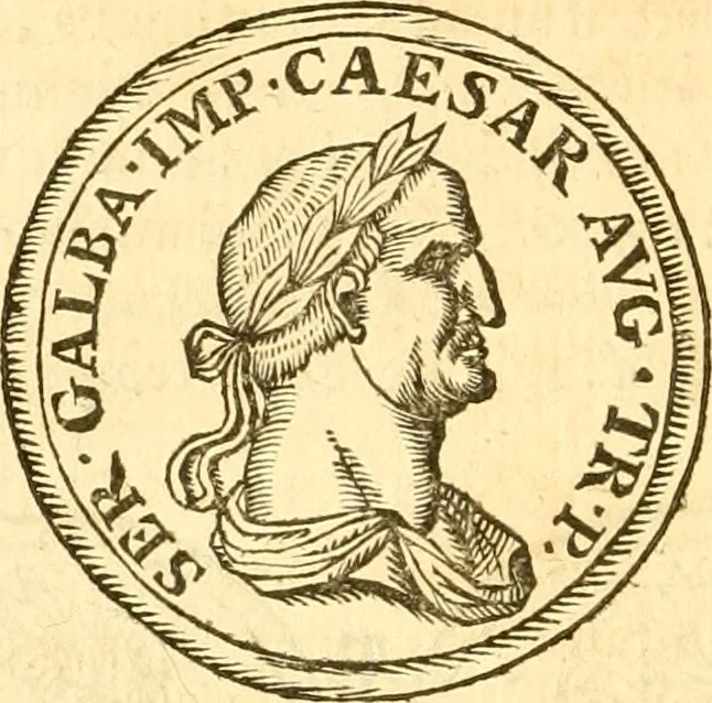 An illustration from C. Suetonius Tranquillus ex recensione Joannis Georgii Graevii ... : accedunt notae selectiores aliorum, 1708, leaf 1151