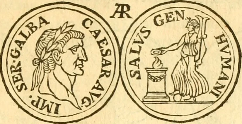 An illustration from C. Suetonius Tranquillus ex recensione Joannis Georgii Graevii ... : accedunt notae selectiores aliorum, 1708, leaf 1152