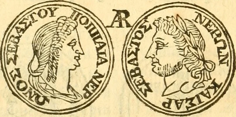 An illustration from C. Suetonius Tranquillus ex recensione Joannis Georgii Graevii ... : accedunt notae selectiores aliorum, 1708, leaf 1155