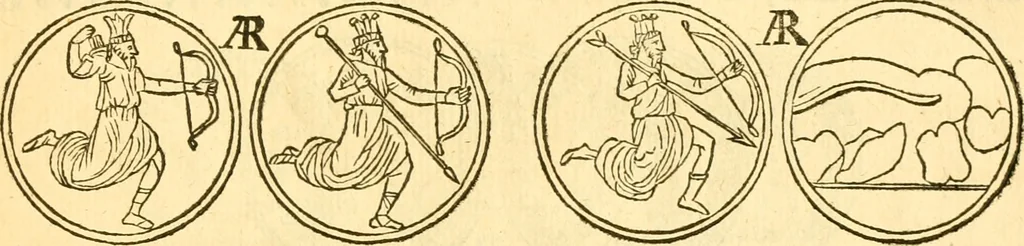 An illustration from C. Suetonius Tranquillus ex recensione Joannis Georgii Graevii ... : accedunt notae selectiores aliorum, 1708, leaf 1164