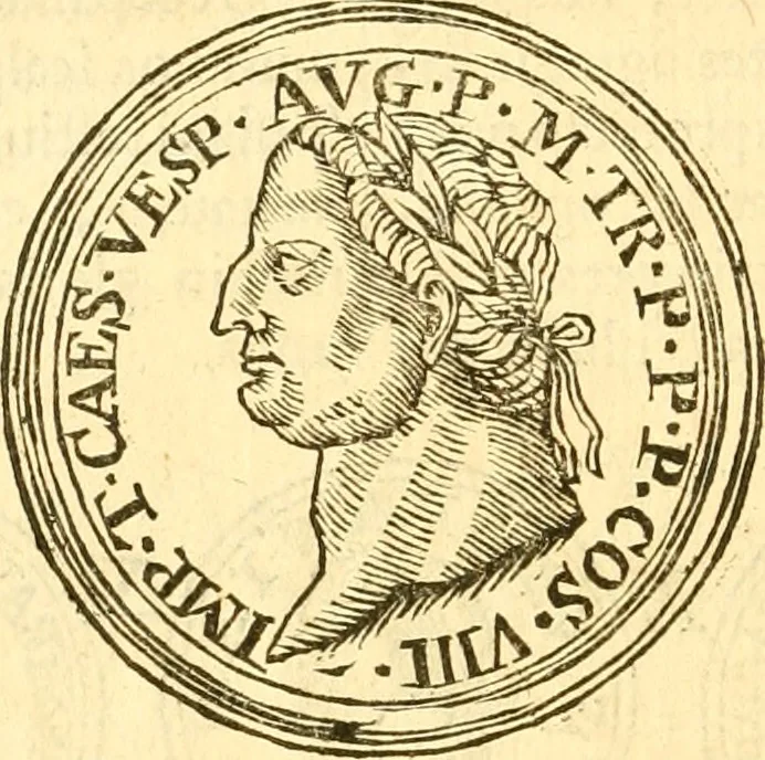An illustration from C. Suetonius Tranquillus ex recensione Joannis Georgii Graevii ... : accedunt notae selectiores aliorum, 1708, leaf 1167