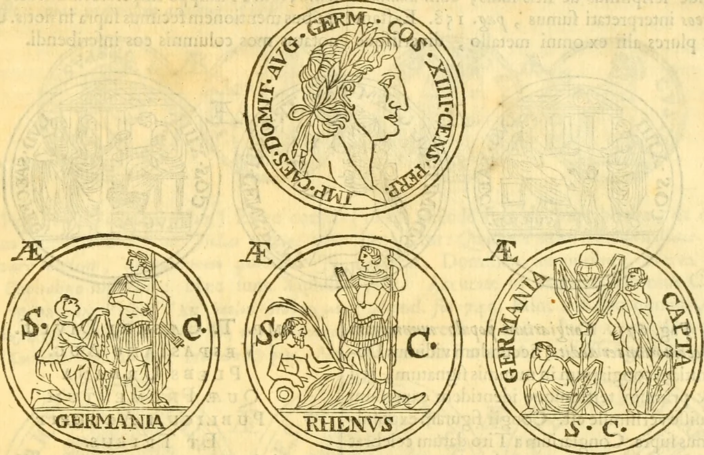 An illustration from C. Suetonius Tranquillus ex recensione Joannis Georgii Graevii ... : accedunt notae selectiores aliorum, 1708, leaf 1172
