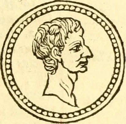 An illustration from C. Suetonius Tranquillus ex recensione Joannis Georgii Graevii ... : accedunt notae selectiores aliorum, 1708, leaf 132