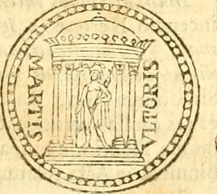An illustration from C. Suetonius Tranquillus ex recensione Joannis Georgii Graevii ... : accedunt notae selectiores aliorum, 1708, leaf 179