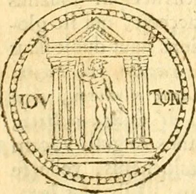 An illustration from C. Suetonius Tranquillus ex recensione Joannis Georgii Graevii ... : accedunt notae selectiores aliorum, 1708, leaf 179
