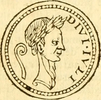 An illustration from C. Suetonius Tranquillus ex recensione Joannis Georgii Graevii ... : accedunt notae selectiores aliorum, 1708, leaf 22