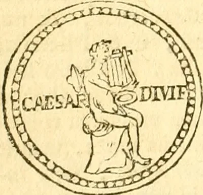 An illustration from C. Suetonius Tranquillus ex recensione Joannis Georgii Graevii ... : accedunt notae selectiores aliorum, 1708, leaf 295