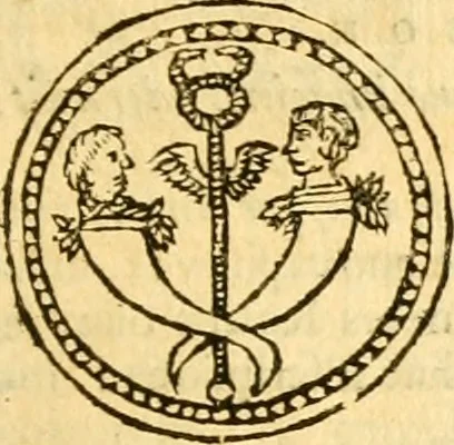 An illustration from C. Suetonius Tranquillus ex recensione Joannis Georgii Graevii ... : accedunt notae selectiores aliorum, 1708, leaf 398