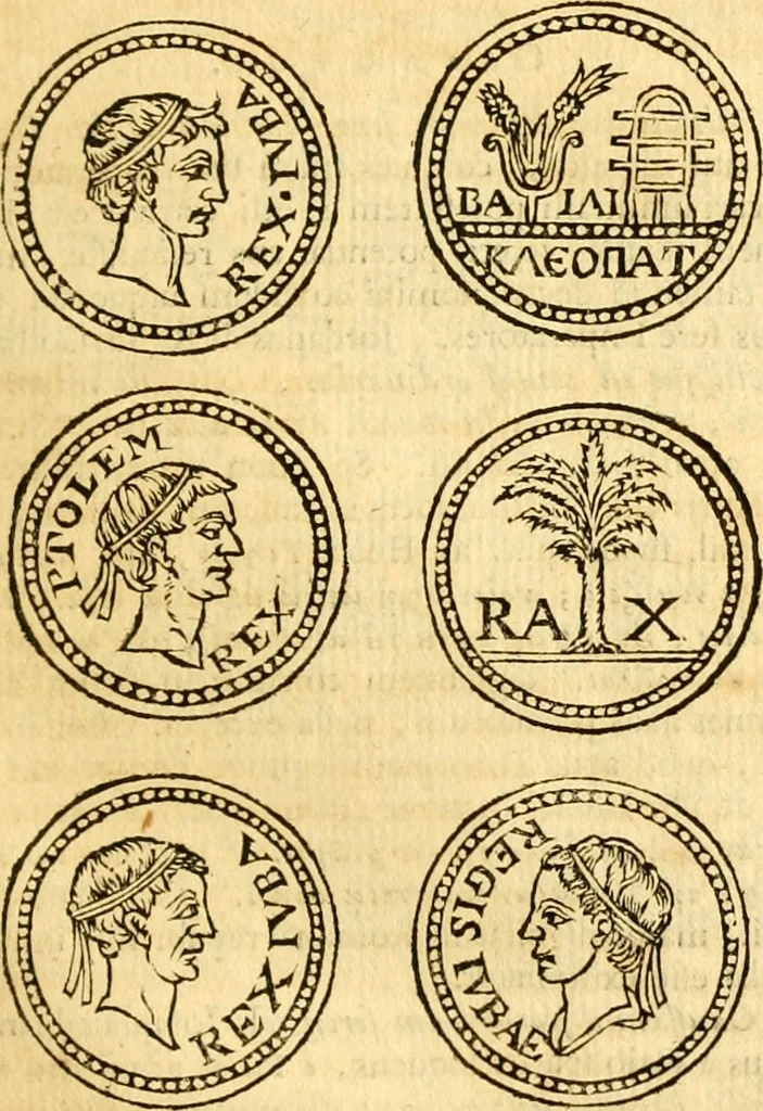 An illustration from C. Suetonius Tranquillus ex recensione Joannis Georgii Graevii ... : accedunt notae selectiores aliorum, 1708, leaf 414