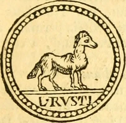 An illustration from C. Suetonius Tranquillus ex recensione Joannis Georgii Graevii ... : accedunt notae selectiores aliorum, 1708, leaf 698