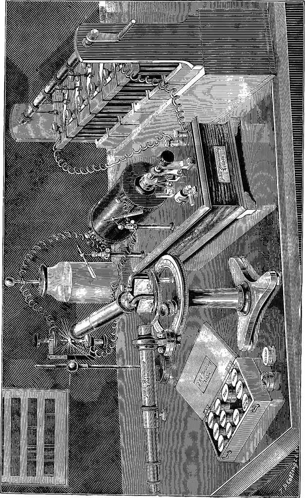 An illustration from The spectroscope in medicine, 1880, leaf 39