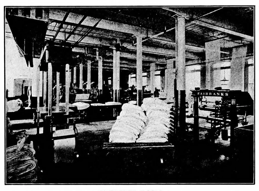 An illustration from Textiles for commercial, industrial, and domestic arts schools ; also adapted to those engaged in wholesale and retail dry goods, wool, cotton, and dressmaker's trades, 1914, leaf 164