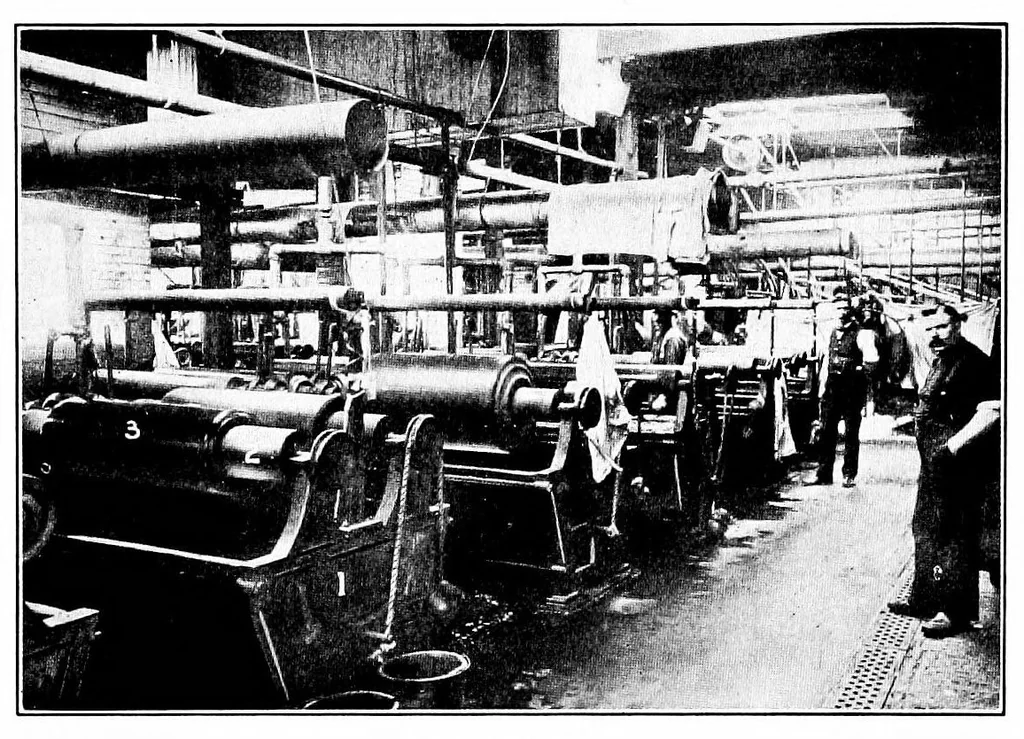 An illustration from Textiles for commercial, industrial, and domestic arts schools ; also adapted to those engaged in wholesale and retail dry goods, wool, cotton, and dressmaker's trades, 1914, leaf 84