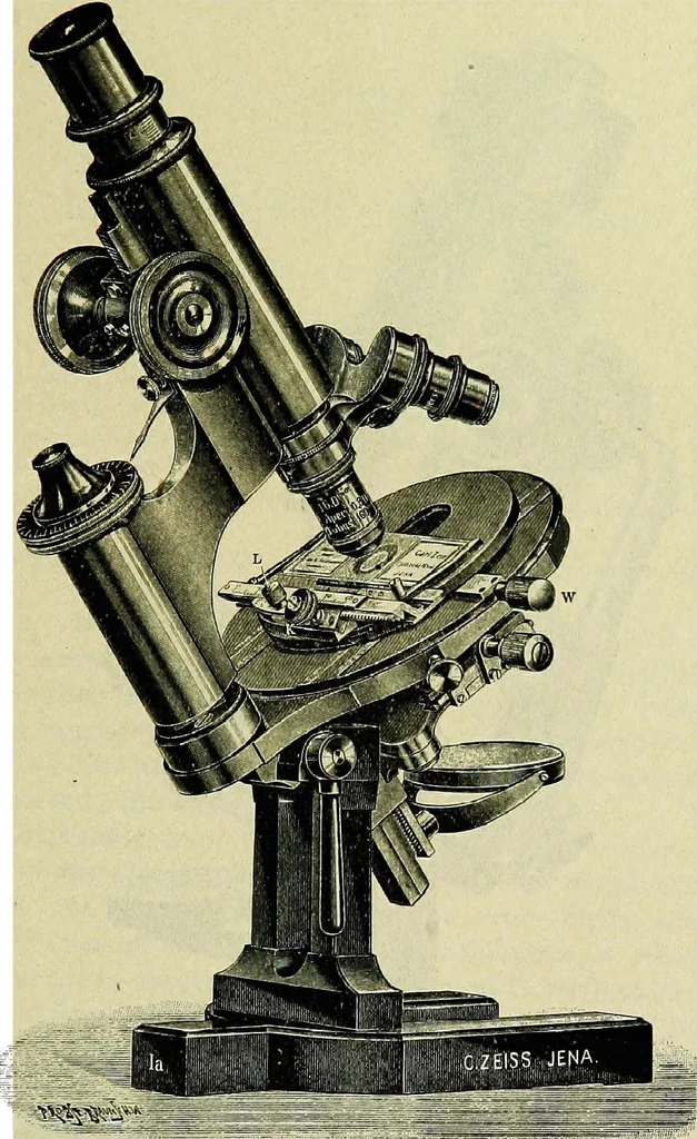 An illustration from The microscope; an introduction to the microscopic methods and to histology, 1911, leaf 116